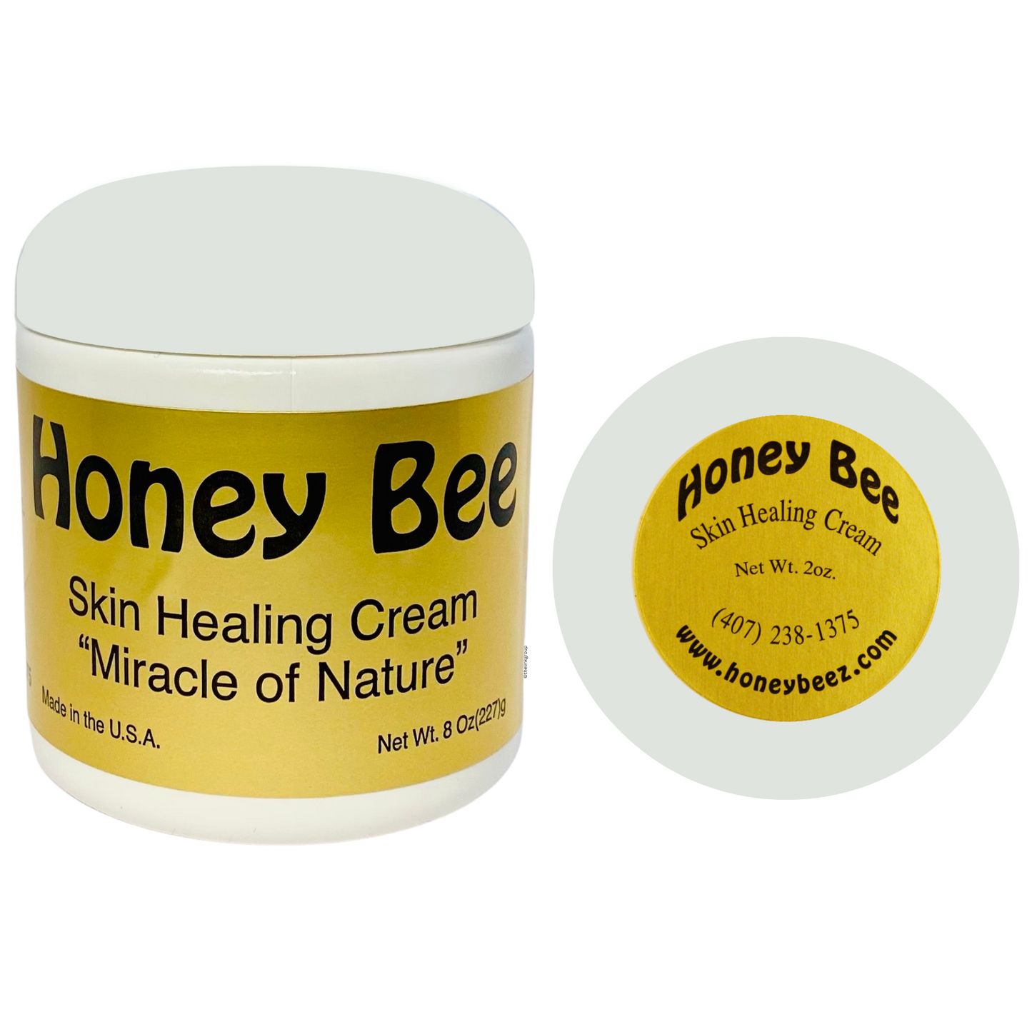 Spring Special! Honey Bee 8oz and 2oz